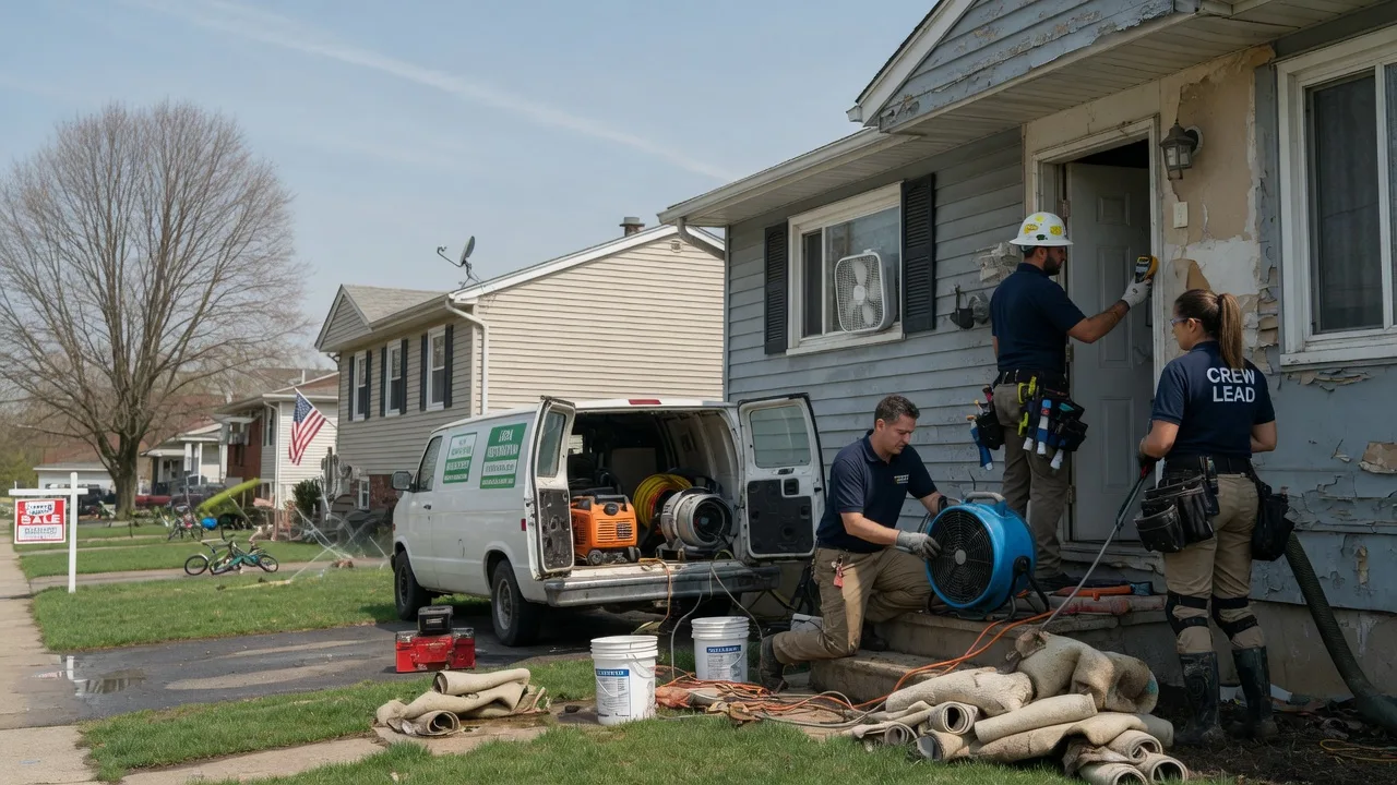 Flood Cleanup in West Liberty, OH near me